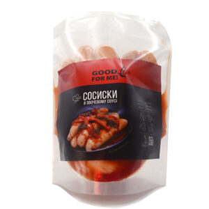 Сосиски веганські в овочевому соусі